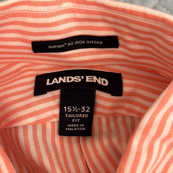 Land’s End No Iron Men’s Oxford - Picture 3 of 8